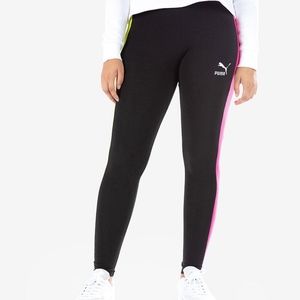 New Puma Iconic T7 Cotton Leggings Size XL